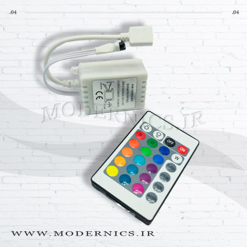 ریموت کنترل 12 آمپر RGB