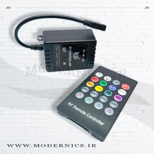ریموت کنترل RGB موزیکال 6 آمپر
