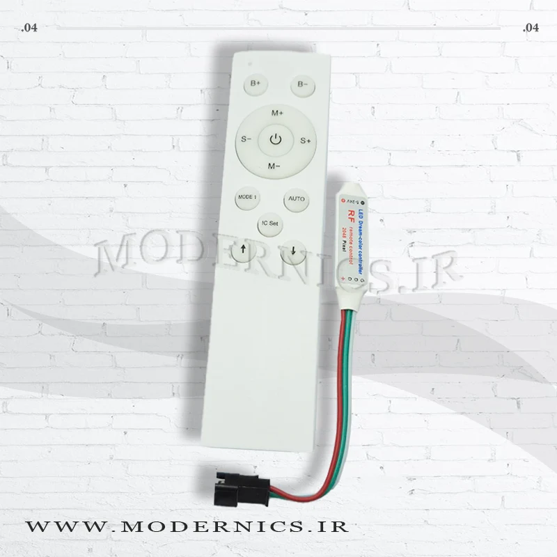 ریموت کنترل RGB نواری رونده