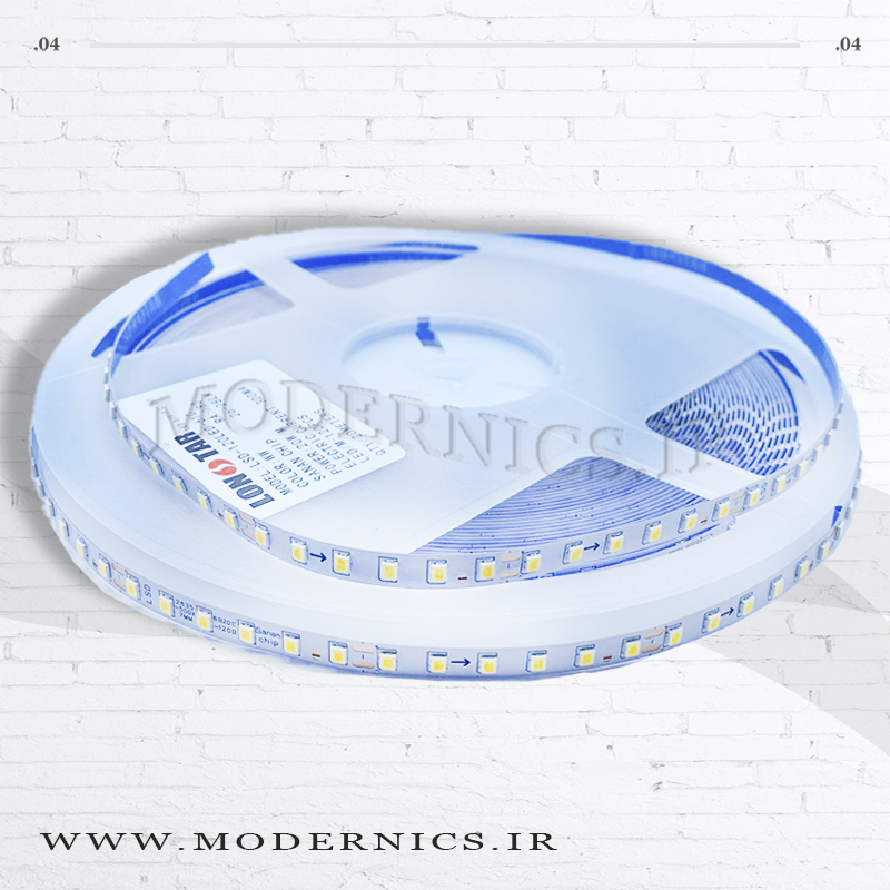 نوار الایدی لانوتار 120 عددی - 20 وات - سفید گرم - 20 متری