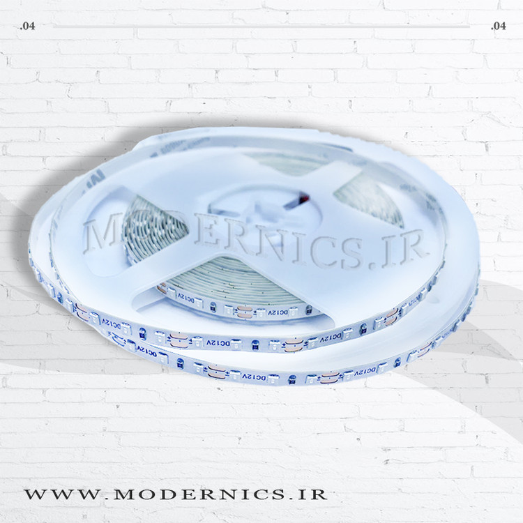 نوار الایدی 2835 - آبی - 12 ولت - عرض 5 میلیمتر - IP20