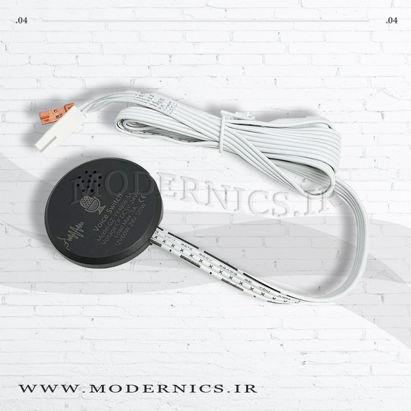 سنسور فرمان صوتی انگلیسی 12-24 ولت 5 آمپر