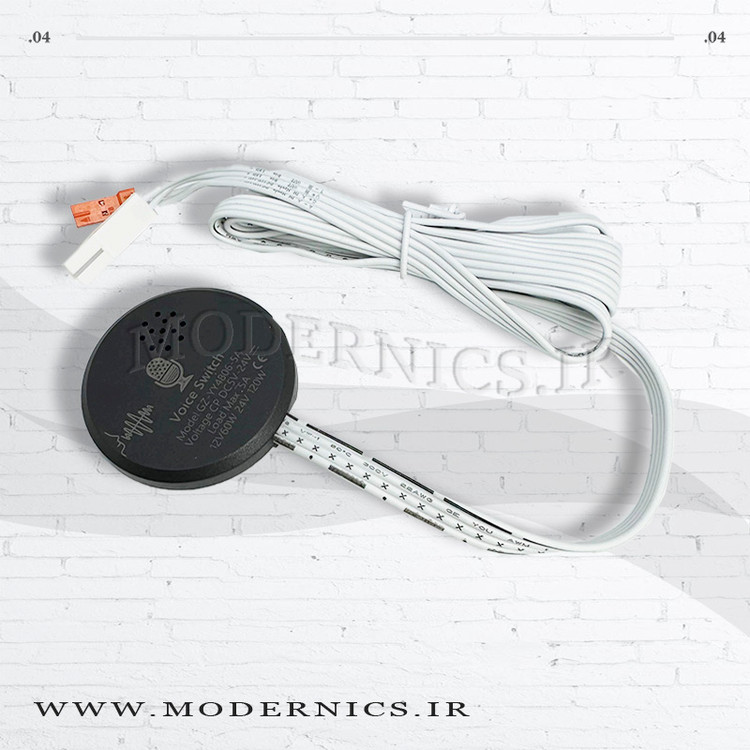 سنسور فرمان صوتی انگلیسی 12-24 ولت 5 آمپر