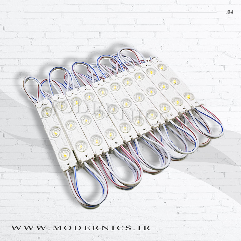 بلوکه ال ای دی 12 ولت لنز دار آفتابی