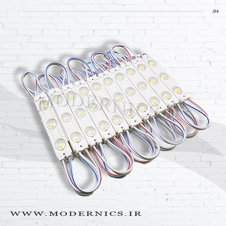 بلوکه ال ای دی 12 ولت لنز دار آفتابی