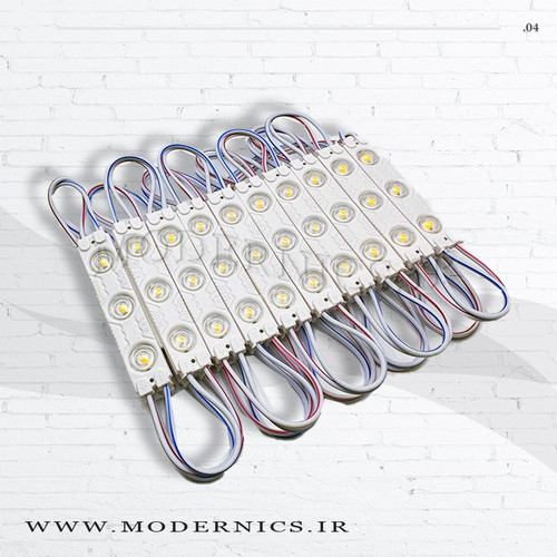 بلوکه ال ای دی 12 ولت لنز دار آفتابی