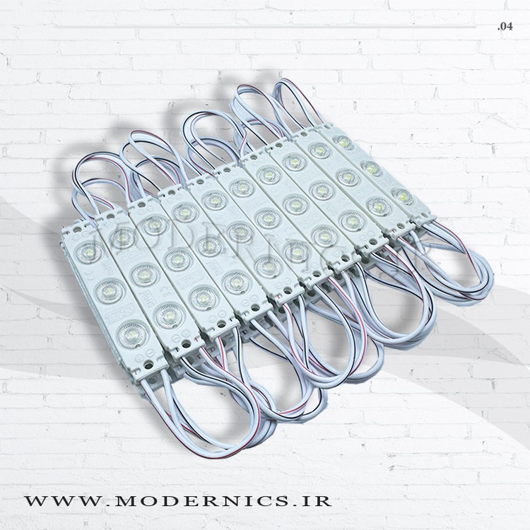 بلوکه ال ای دی 12 ولت لنز دار سفید برند توربو