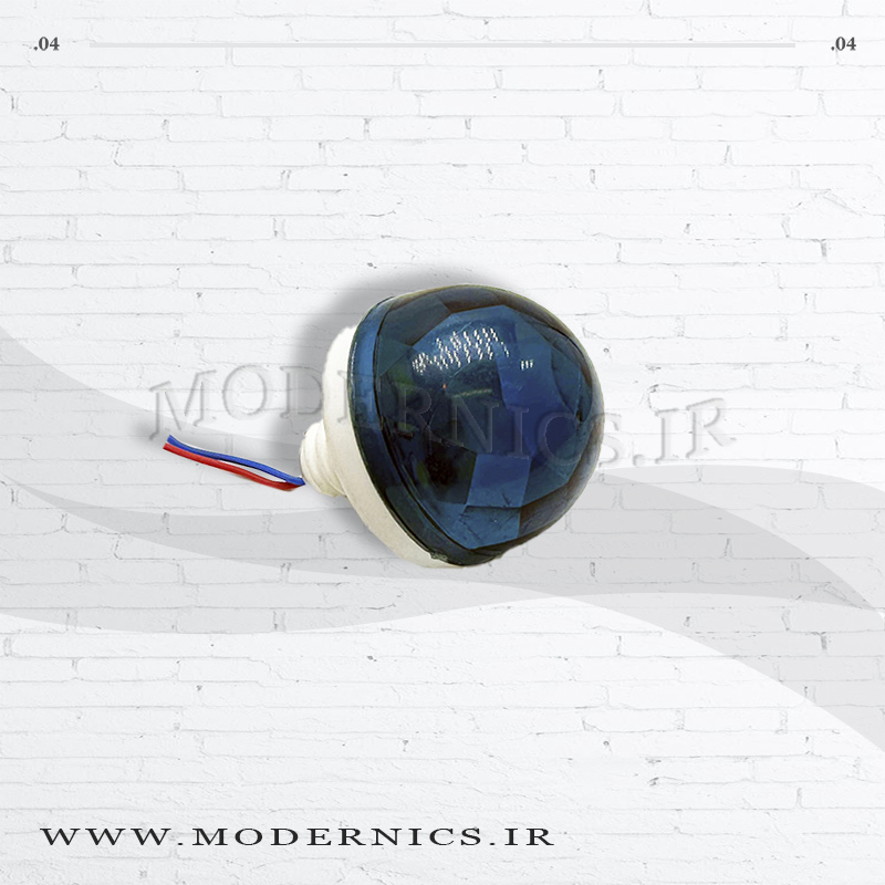 لامپ ال ای دی لاس وگاسی 12 ولت مدل منشوری رنگ آبی