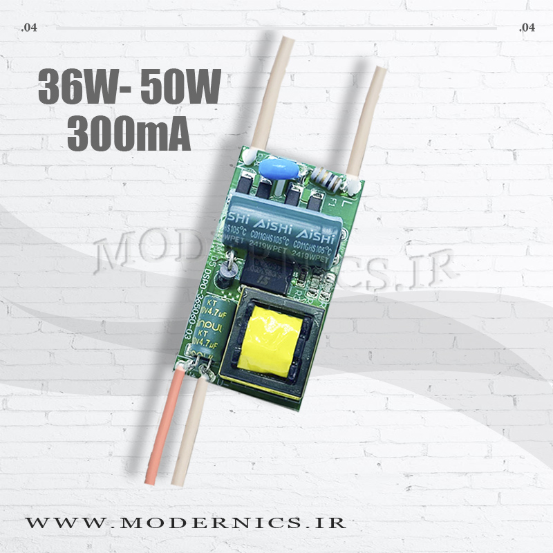 درایور بردی 36 تا 50 وات 300 میلی آمپر دارک انرژی