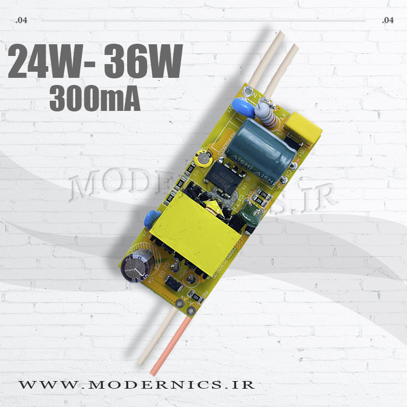 درایور بردی 24 تا 36 وات 300 میلی آمپر دارک انرژی
